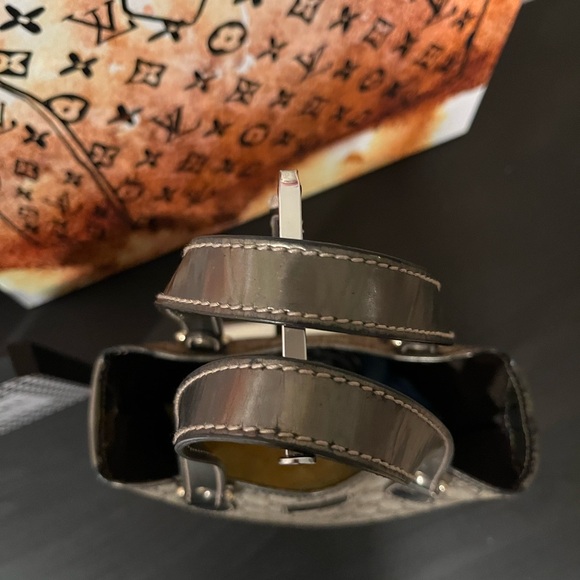 Gucci GG Supreme Coated Canvas Medium Metallic Tote bag EUC - Picture 4 of 10